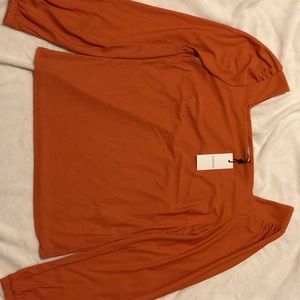 PCSandra LS Top - Rust